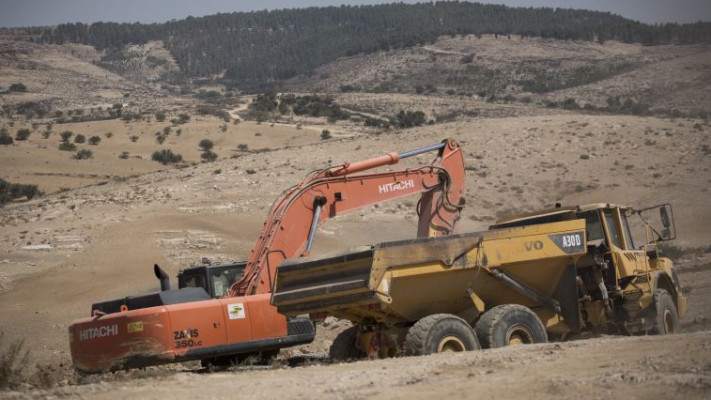 בנייה בנגב, ארכיון. צילום: הדר פרוש, פלאש 90