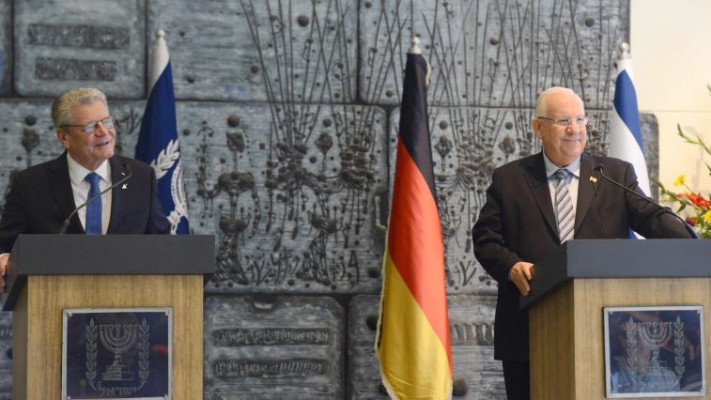 ריבלין וגאוק. צילום: דוברות בית הנשיא