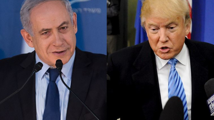 רקדני הזוועה, דונלד טראמפ ובנימין נתניהו. צילום: רויטרס, הדר פרוש, פלאש 90