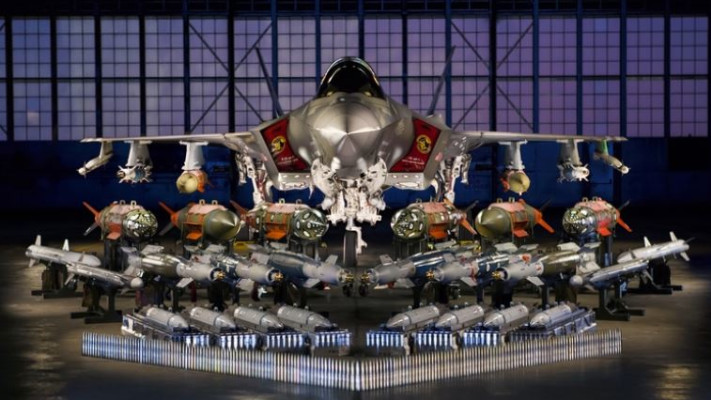 היערכות רב מימדית. ה-F-35 ואפשרויות החימוש שלו, צילום: לוקהיד מרטין