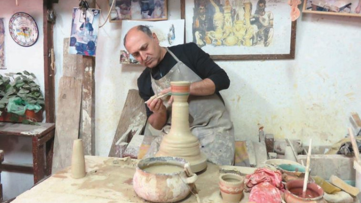 מפעל הקרמיקה בנצרת עילית. צילום: מיטל שרעבי