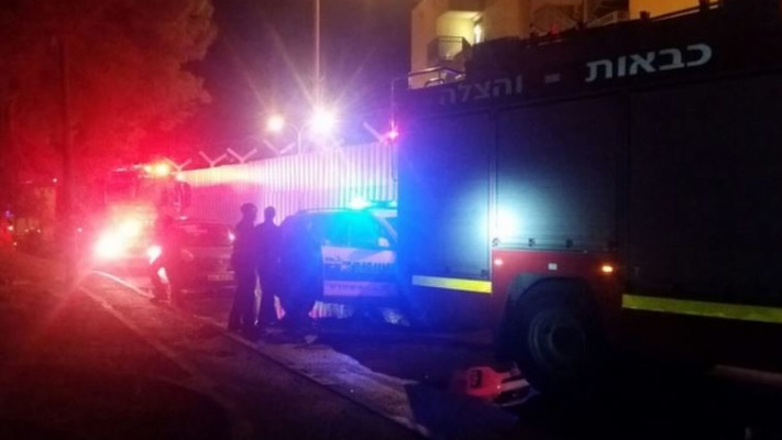 זירת השריפה במעון מסילה, מושב אורה