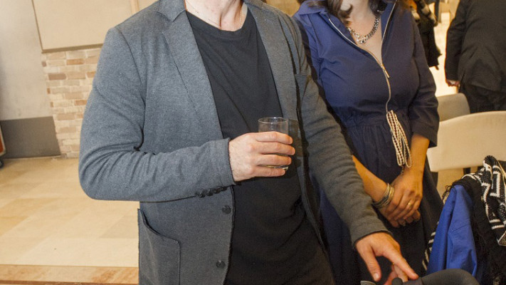 מיכל  גבריאלוב, נמרוד מאהלר, ברית לבנה של מיכל גבריאלוב (צילום: רפי דלויה)