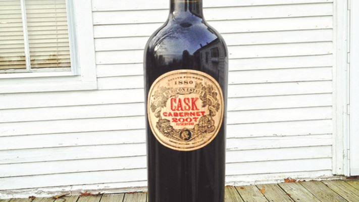 Cask Cabernet שהוא בעיקר קברנה פראנק. צילום: רון מיברג 