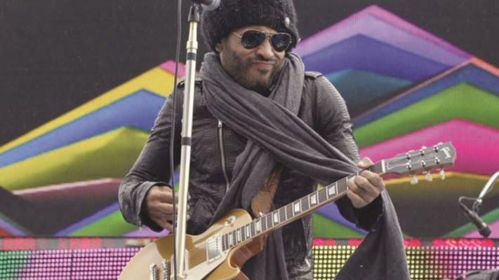 חובב צעיפים. לני קרביץ. צילום: רויטרס