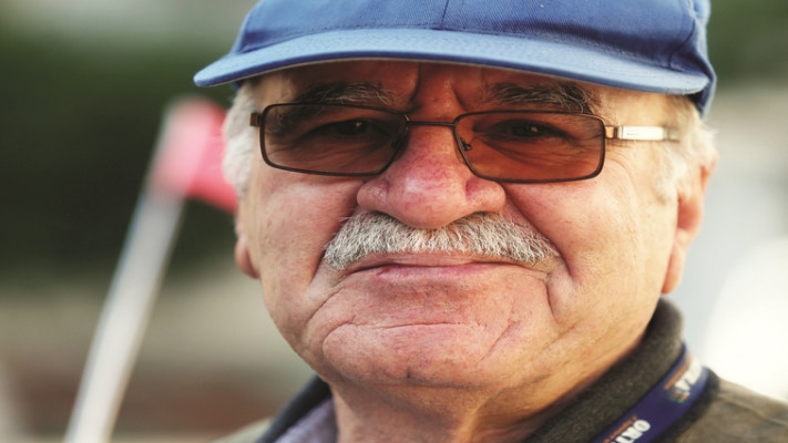 פאוזי חנא, מדריך תיירים בעיר. צילום: אריאל בשור