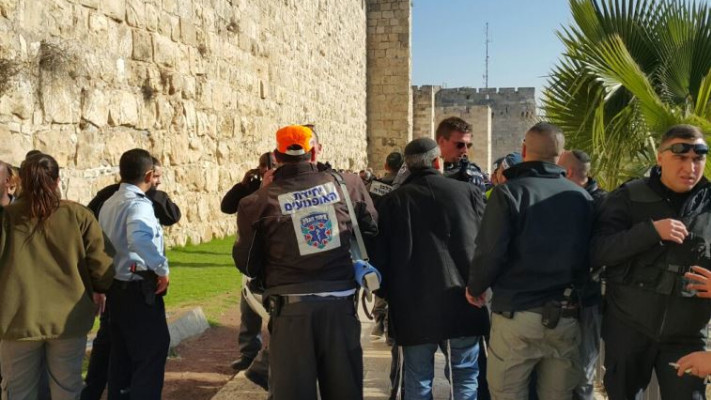 פיגוע בשער יפו. צילום: אורי דייויס - דוברות איחוד הצלה