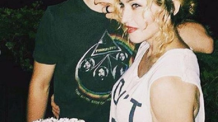 פעם, כשהכל היה טוב. מדונה עם רוקו ריצ'י (אינסטגרם)