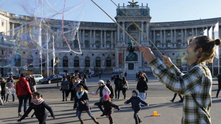חג המולד בוינה. צילום: רויטרס