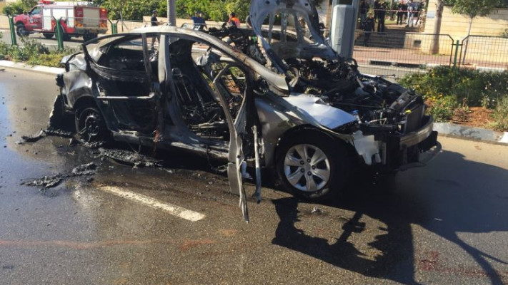 ניסיון חיסול בראשון לציון. צילום: דוברות מד&quot;א