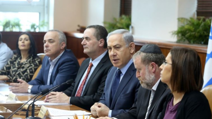 גמליאל, מנדלבליט, נתניהו, כץ, שטייניץ, רגב. צילום: מרק ישראל סלם