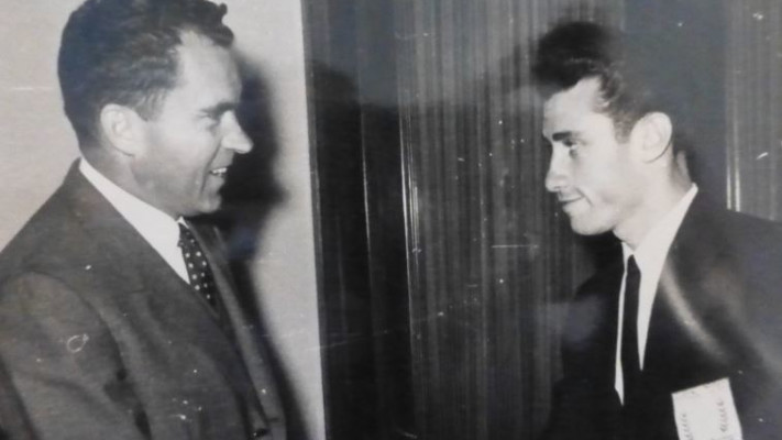 רחביה רוזנבוים וניקסון. צילום: ארכיון