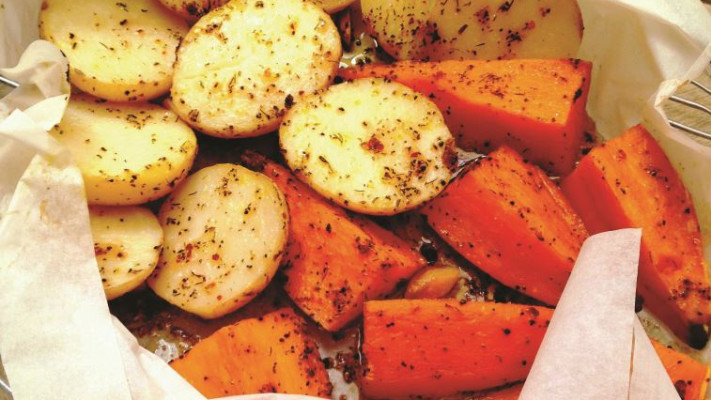 ירקות צלויים. צילום: פסקל פרץ רובין, אנטולי מיכאלו