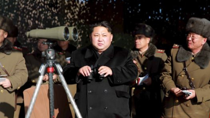 מנהיג צפון קוריאה קים ג'ונג און