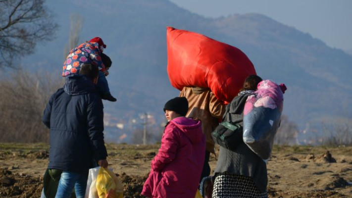 פליטים סורים בסרביה. צילום: תמר דרסלר