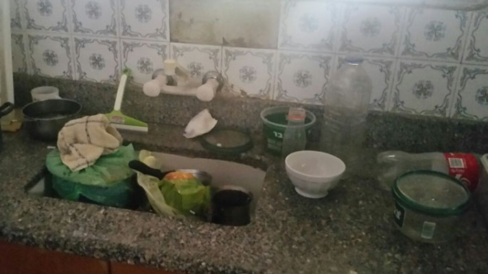 דירת המסתור של מלחם. צילום: ללא