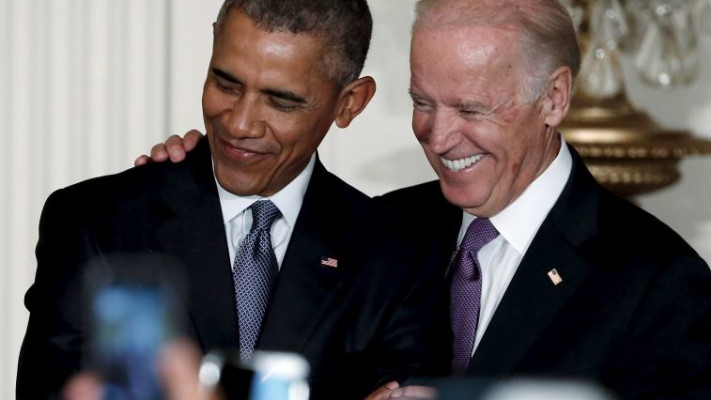 ברק אובמה וג'ו ביידן