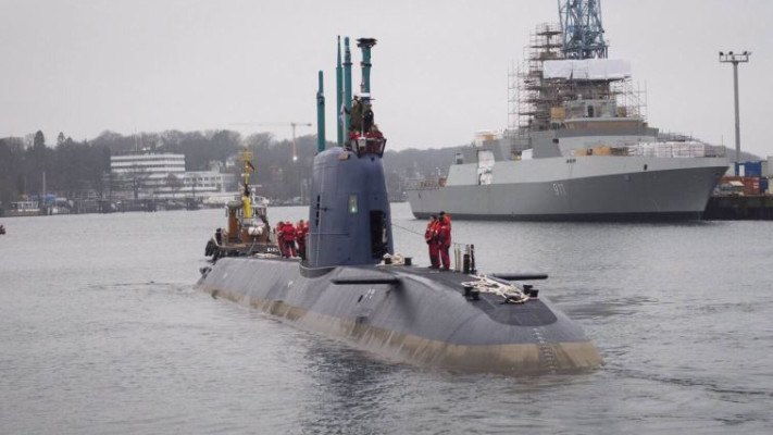 צוללת אח&quot;י רהב. צילום: דובר צה&quot;ל