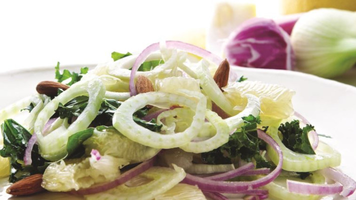 סלט שומר ופומלה. צילום: סטודיו דרור כץ, פסקל פרץ-רובין