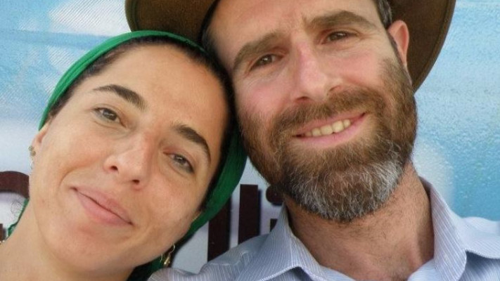 דפנה מאיר ובעלה. צילום: באדיבות המשפחה