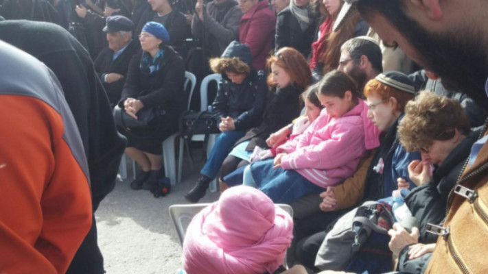 הלווייתה של דפנה מאיר, עתניאל. צילום: דוברות הר חברון