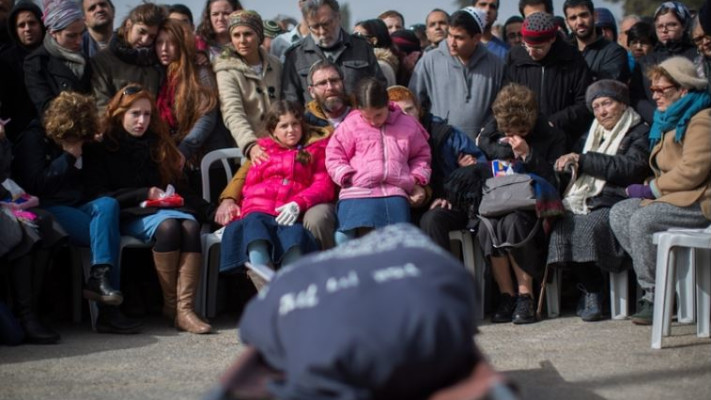 הלוויתה של דפנה מאיר. צילום: יונתן זינדל, פלאש 90