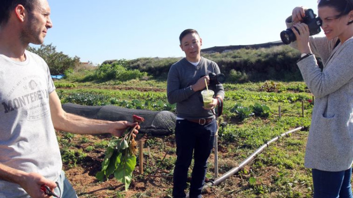 &ldquo;אנחנו יכולים להבין זה את זה הרבה יותר טוב דרך אוכל משובח&quot;. צילום: אריאל בשור