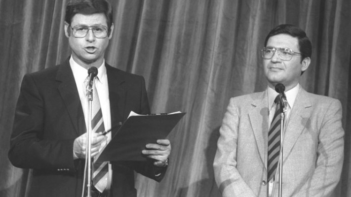 פשרה מפא&quot;יניקית. יבין. צילום: יעקב סער, לע&quot;מ