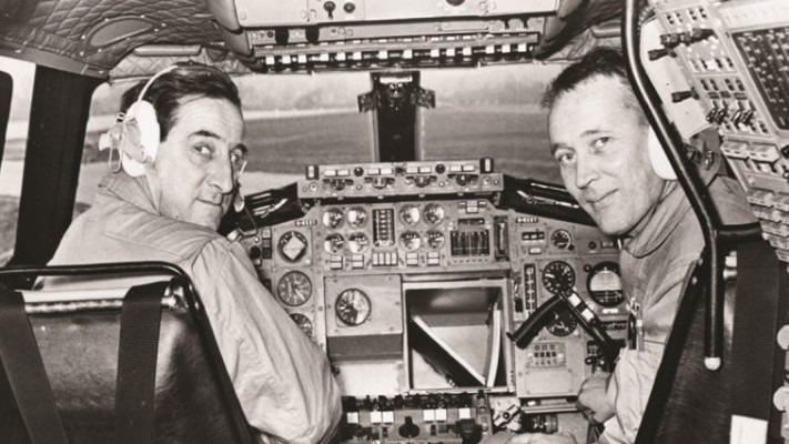 עברה בהצלחה. טיסת המבחן של הקונקורד ב־69'. צילום: Getty images