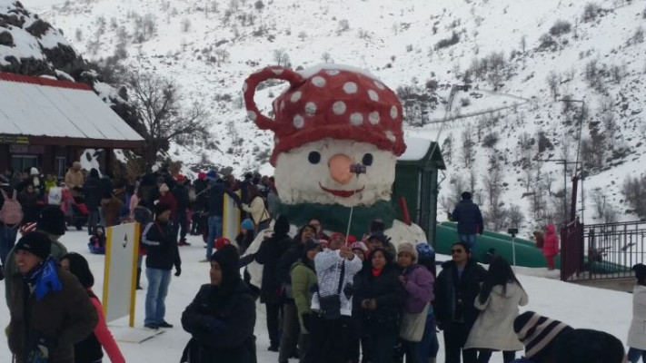 שלג בחרמון. צילום: יונתן הללי