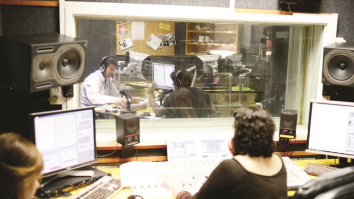 אולפני גלי צה"ל. צילום: תומר נויברג, פלאש 90