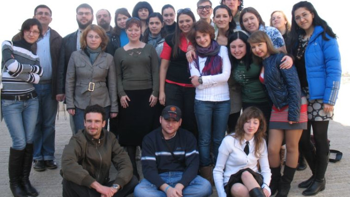 משלחת מורים מאירופה ליד ושם. צילום: באדיבות יד ושם