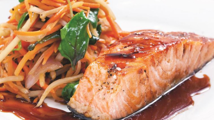 דג נהרות צפוני, פילה סלמון. צילום: בועז לביא