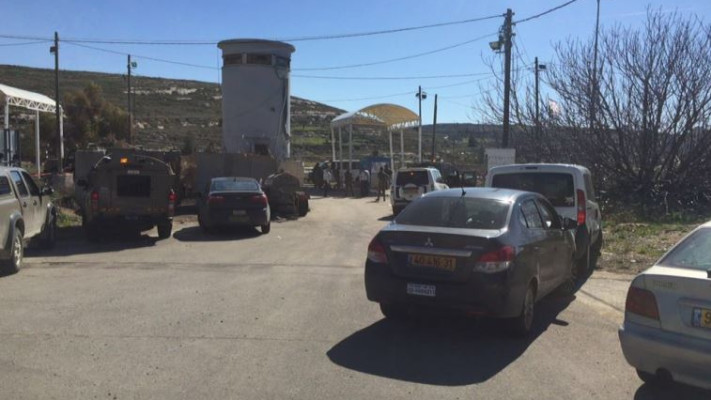 זירת פיגוע הירי במחסום ליד בית אל. צילום: רבש&quot;צ בית אל רפי אלוש