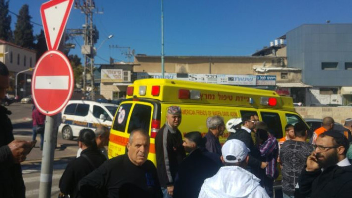 זירת הפיגוע. צילום: דוברות מד&quot;א