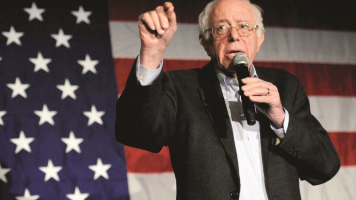 &quot;היהודי הכי לא יהודי שאני מכיר&quot;. ברני סנדרס. צילום: רויטרס