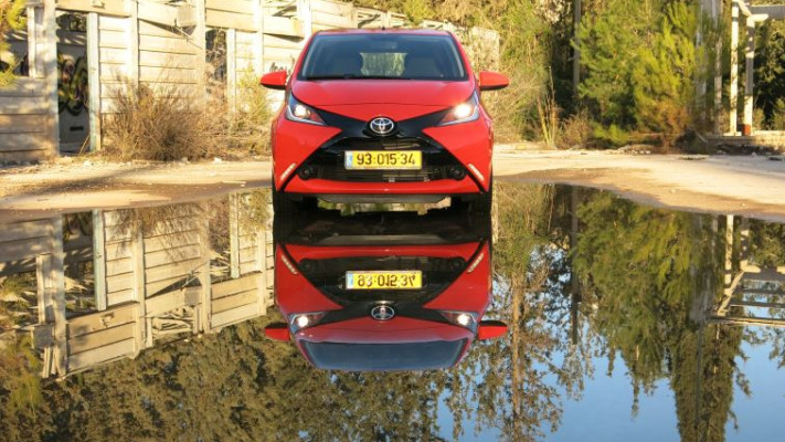 העיצוב הוא מרכז העניינים, טויוטה אייגו. צילום: יח&quot;צ