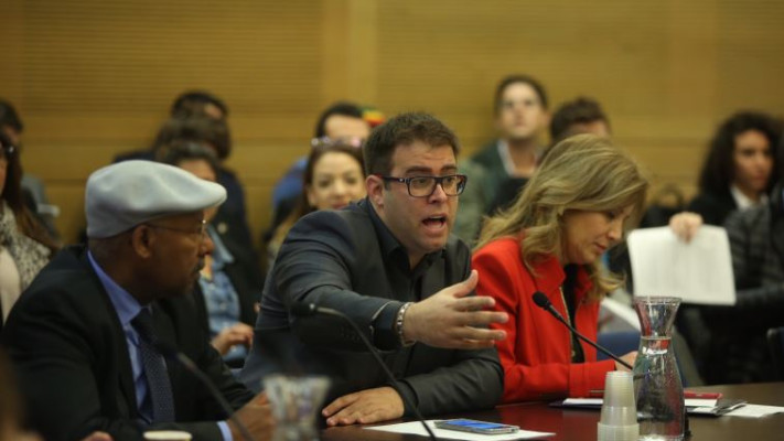 עליזה לביא, אורן חזן ואברהם נגוסה. צילום: אבשלום ששוני