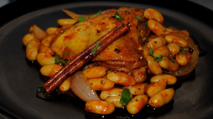 קדירת שעועית בבצל. צילום: פסקל פרץ-רובין