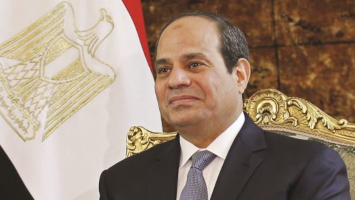 א סיסי על רקע דגל מצרים