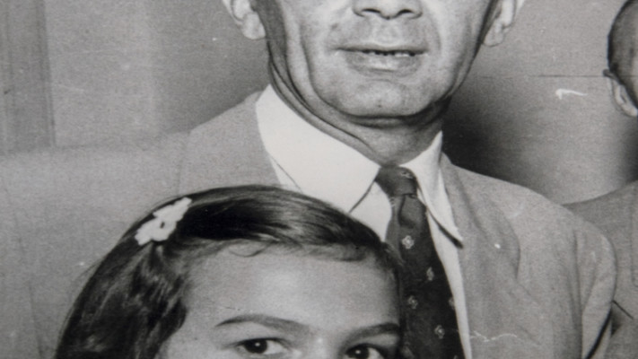 קרליבך ובתו תקומה. צילום רפרודוקציה: יוסי אלוני, פלאש 90