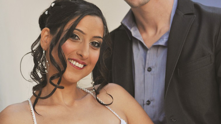 קרן שמש וגיל פאוסט . צילום: רותם ברק