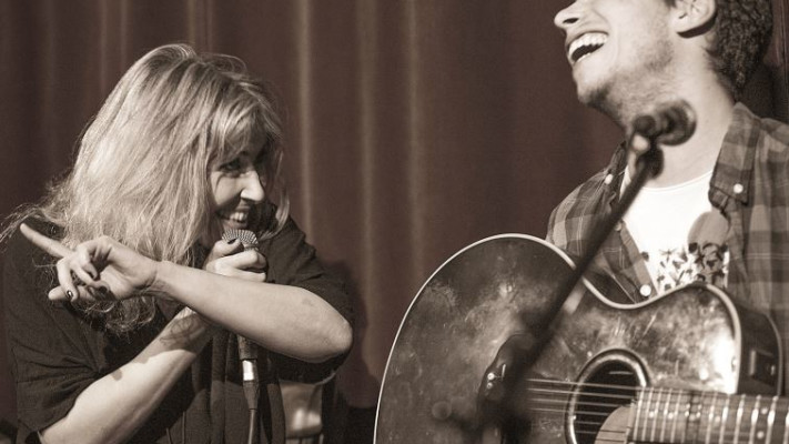 טל גורדון ושחף סגינר. צילום: הילה עמנואל