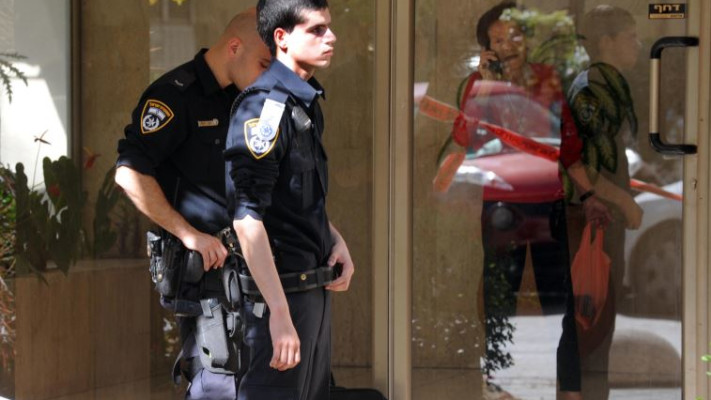 זירת הרצח. צילום: אבשלום ששוני