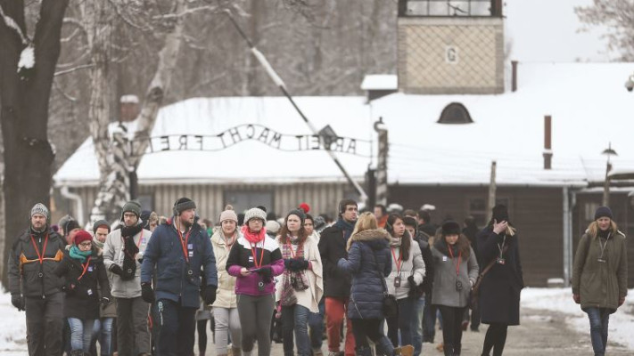 אושוויץ. צילום: Getty Images ASAP