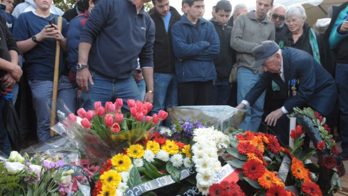 לוויית שמואל וילנברג. צילום: אבשלום ששוני