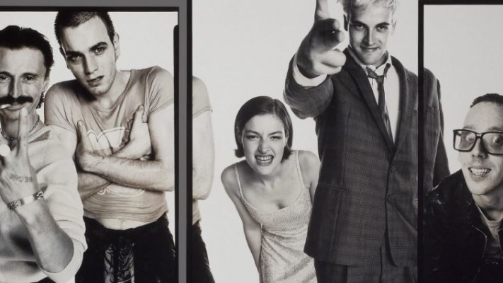 זעזע את הבורגנות. כרזת הסרט טריינספוטינג, באדיבות YES