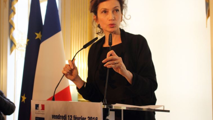 הייתה אלמונית לחלוטין לפני המינוי, אודרי אזולאי. צילום: רויטרס