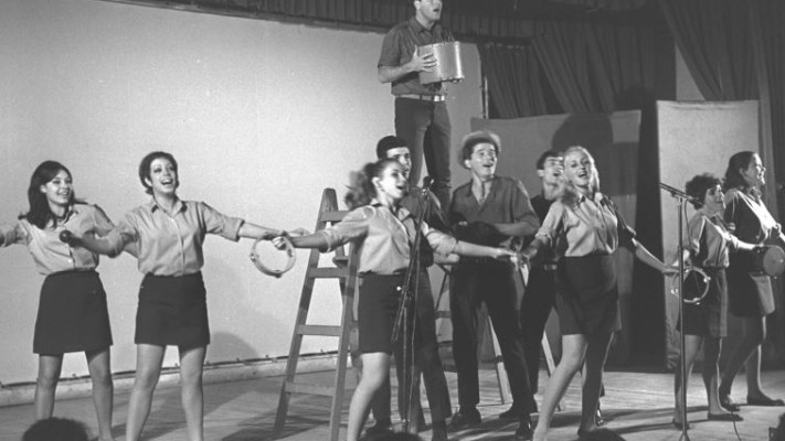 &quot;רק כשראינו את תגובות החיילים הבנו שיש לנו זוכה&quot; להקת הנח&quot;ל. צילום: לע&quot;מ