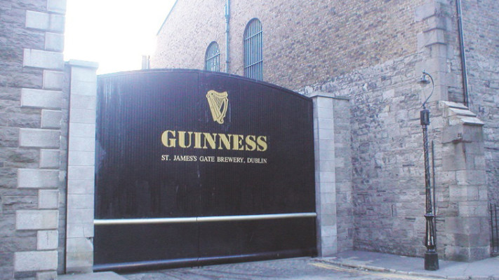 מבשלת גינס בדבלין. פה לומדים את תהליך ייצור הבירה המפורסמת